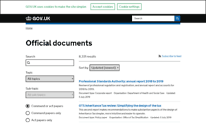 Archive.official-documents.co.uk thumbnail