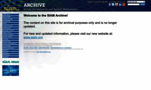 Archive.siam.org thumbnail