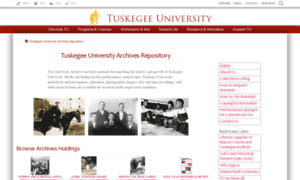 Archive.tuskegee.edu thumbnail