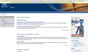 Archive.uninews.unimelb.edu.au thumbnail