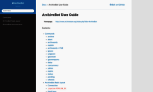 Archivebot.readthedocs.io thumbnail