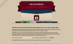 Archivebox.io thumbnail