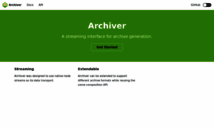 Archiverjs.com thumbnail