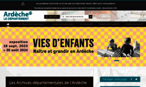 Archives.ardeche.fr thumbnail