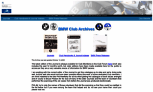 Archives.bmw-club.org.uk thumbnail