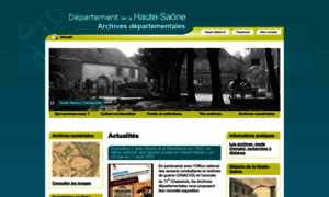 Archives.haute-saone.fr thumbnail