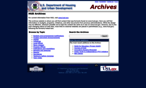 Archives.hud.gov thumbnail