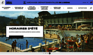 Archives.isere.fr thumbnail