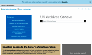 Archives.ungeneva.org thumbnail
