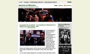 Archivesdemontreal.wordpress.com thumbnail