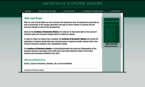 Archivesofeconomichistory.com thumbnail