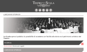 Archiviolascala.org thumbnail