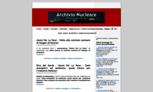 Archivionucleare.com thumbnail
