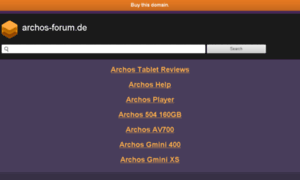 Archos-forum.de thumbnail