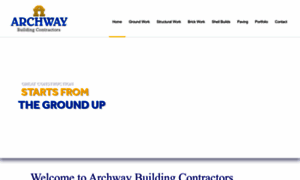 Archwaybuildingcontractors.co.uk thumbnail