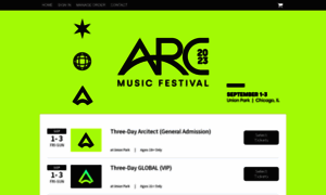 Arcmusicfestival.frontgatetickets.com thumbnail