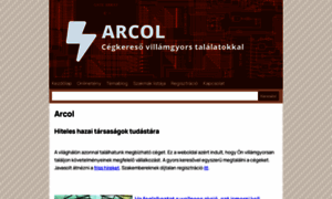 Arcol.hu thumbnail