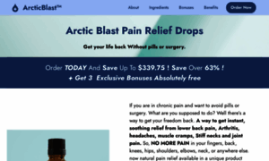 Arcticblastpainrelief.net thumbnail