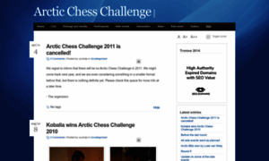 Arcticchess.org thumbnail