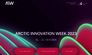 Arcticinnovationweek.no thumbnail