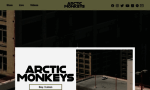 Arcticmonkeys.com thumbnail