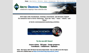 Arcticobservingviewer.org thumbnail