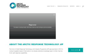 Arcticresponsetechnology.org thumbnail