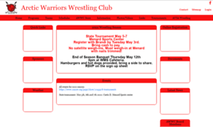 Arcticwarriorswrestling.com thumbnail