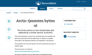 Arcticweb.barentswatch.net thumbnail