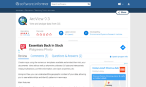 Arcview.software.informer.com thumbnail