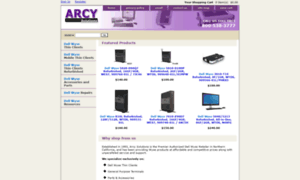 Arcy.com thumbnail