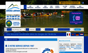 Ardeche-canoe.com thumbnail