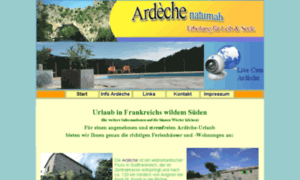 Ardeche-naturnah.de thumbnail