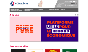 Ardeche.cci.fr thumbnail