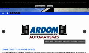 Ardom-portails-automatiques.fr thumbnail