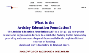 Ardsleyeducationfoundation.org thumbnail