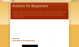 Arduino-for-beginners.blogspot.com thumbnail
