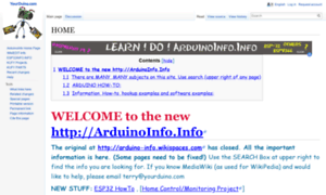 Arduino-info.wikispaces.com thumbnail