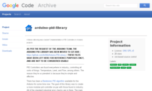 Arduino-pid-library.googlecode.com thumbnail