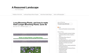 Areasonedlandscape.com thumbnail