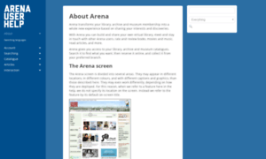 Arena-user-help-uk.axiell.com thumbnail