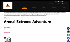 Arenalextremeadventure.com thumbnail