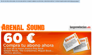 Arenalsound.lasprovincias.es thumbnail