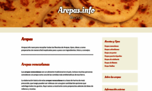 Arepas.info thumbnail
