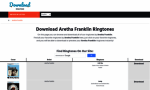 Arethafranklin.download-ringtone.com thumbnail