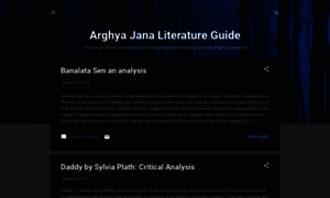 Arghyajanaliteratureguide.blogspot.com thumbnail