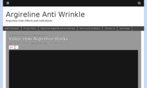 Argirelineantiwrinkle.com thumbnail