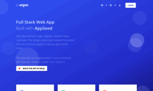 Argon-design-system.appseed.us thumbnail
