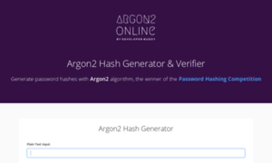 Argon2.online thumbnail