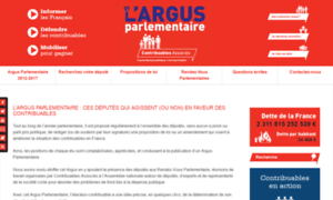 Argus-parlementaire.net thumbnail